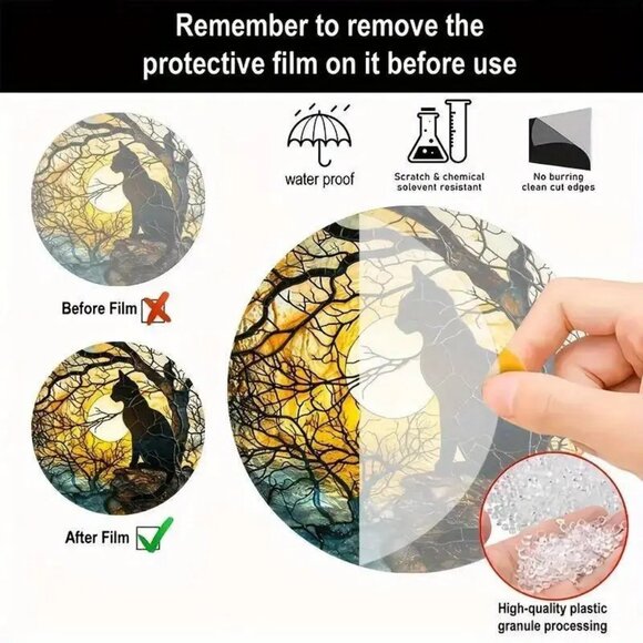 Suncatcher Bumble Bee Flowers Hanging Window Decor Art Colorful In/Outdoor NEW - Picture 3 of 3